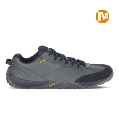 Merrell Glove 6 Leather Laufschuhe Herren DunkelGrau [DE-JRNHL]
